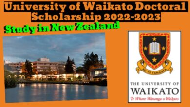 University Of Waikato Doctoral Scholarships in New Zealand for 2022/2023