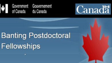 Government of Canada Banting Postdoctoral Fellowships Program in Canada for 2023/2024