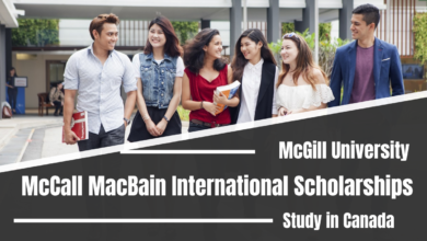 McGill University McCall MacBain Scholarships for International Students in Canada for 2023/2024