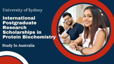 The University of Sydney International Postgraduate Research Scholarships in Protein Biochemistry, Australia for 2023