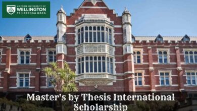 Victoria University Of Wellington Masters By Thesis Scholarship in New Zealand for 2023