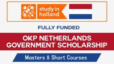 Fully Funded OKP Netherlands Government Scholarship in Netherlands, 2023