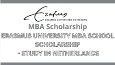 Rotterdam School of Management, Erasmus University MBA Scholarship, Netherlands 2024