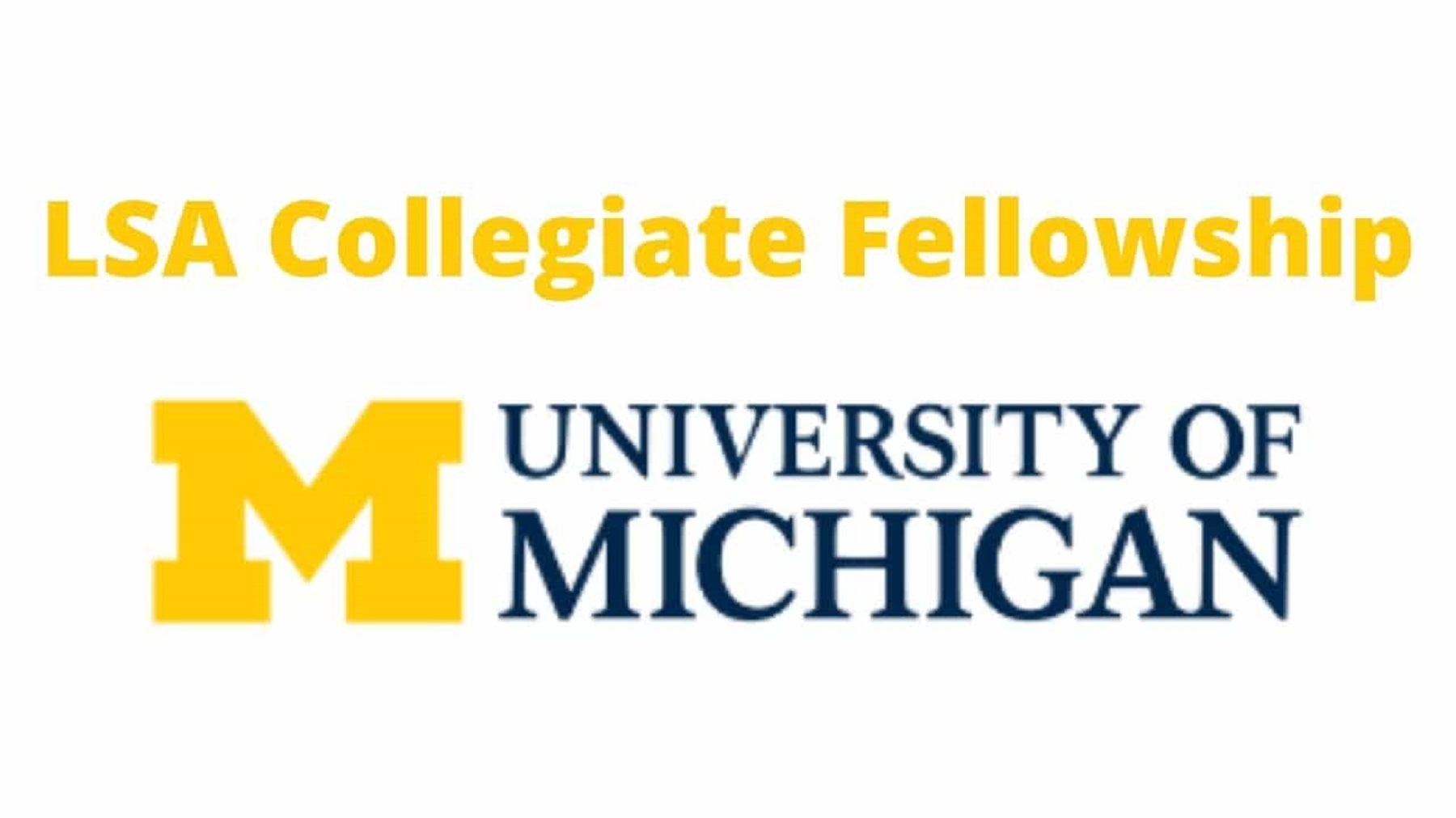 university of michigan lsa scholarships