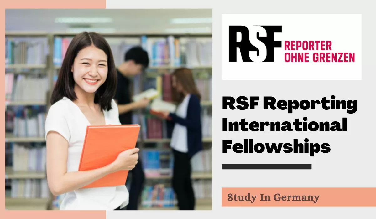 RSF Reporting International Fellowships in Germany, 2023