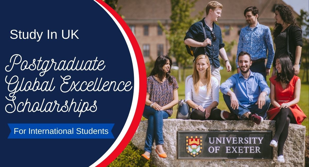 University of Exeter Global Excellence Scholarships in the UK for 2024