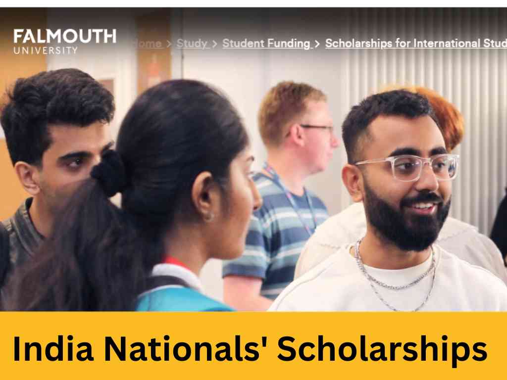 Falmouth University India Nationals' Scholarships in the UK for 2024