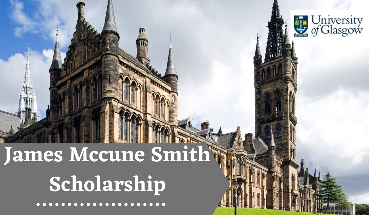 James McCune Smith Scholarships at the University of Glasgow, UK 2024