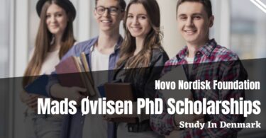Mads Øvlisen PhD Scholarships at Novo Nordisk Foundation (NNF) for International Students in Denmark, 2024