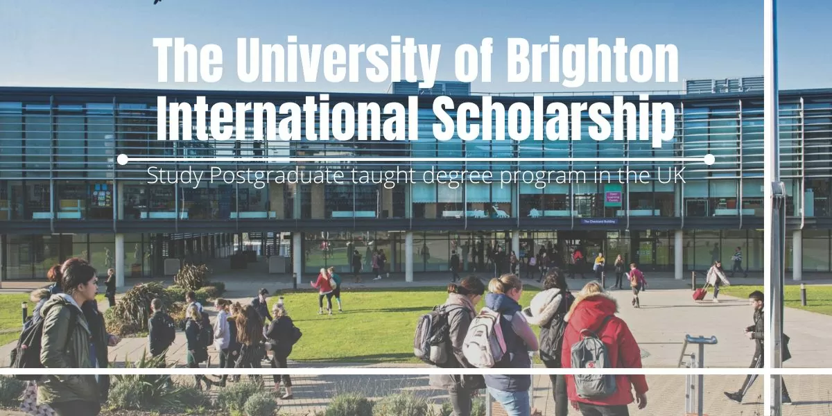 University Of Brighton International Scholarship in UK for 2024