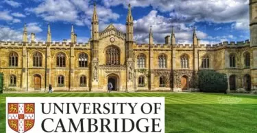University of Cambridge CERF Scholarship Competition in the UK for 2024