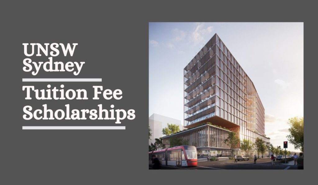 University of New South Wales UNSW Tuition Fee Scholarship (TFS) for