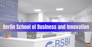 Berlin School of Business and Innovation (BSBI)