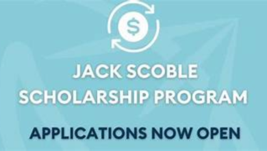 Jack Scoble Scholarship